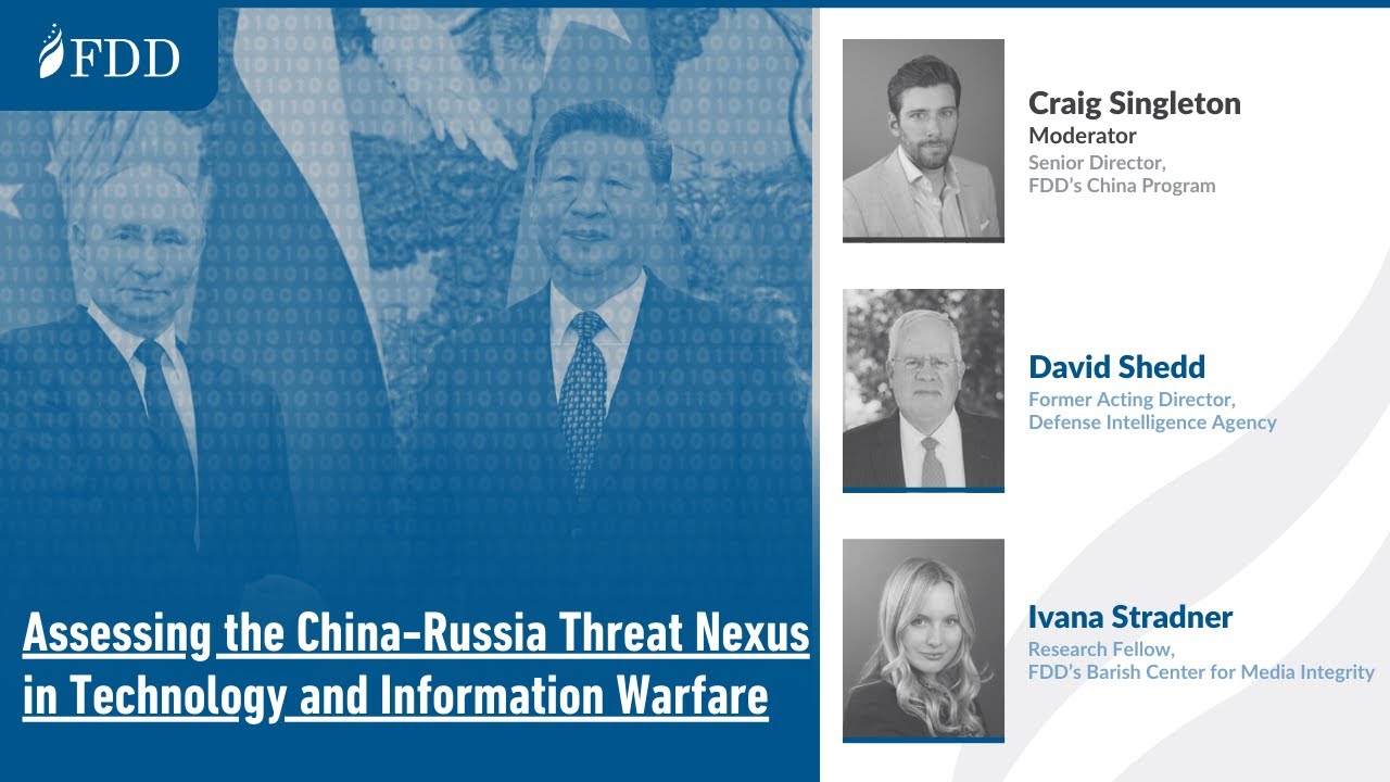 Assessing the China-Russia Threat Nexus in Technology and Information Warfare