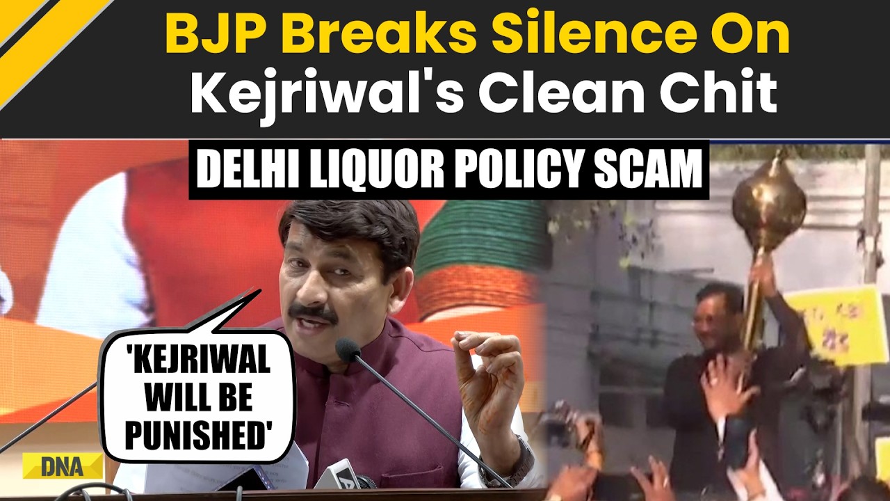 'Kejriwal Will Be Punished...' BJP's Manoj Tiwari On Arvind Kejriwal's Clean Chit In Liquor Scam