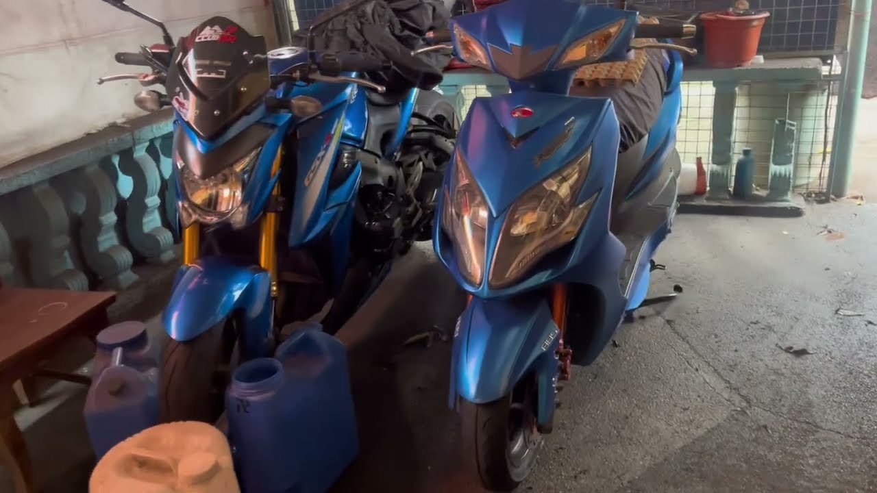 Kymco Racing King Battery and Rectifier replaced