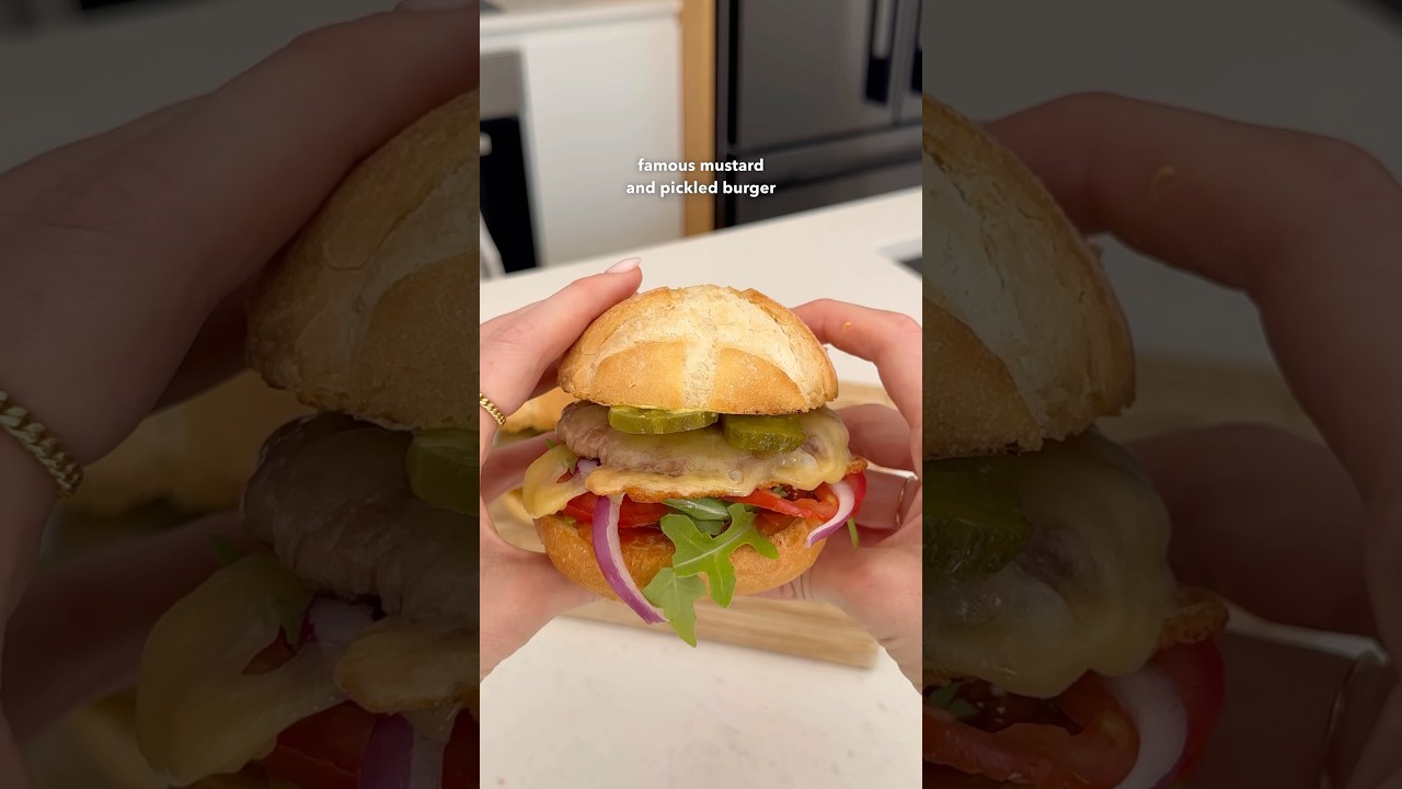 Grill&rsquo;d Burger Fakeaway! 🍔 #grilld #recipe #healthyrecipe #highprotein #burger