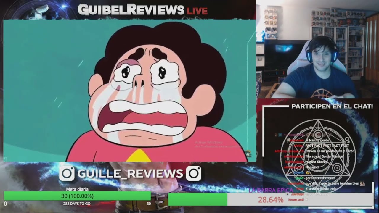 GUIBEL REACCIONA A LA CAIDA DEL ESTEBAN UNIVERSOS