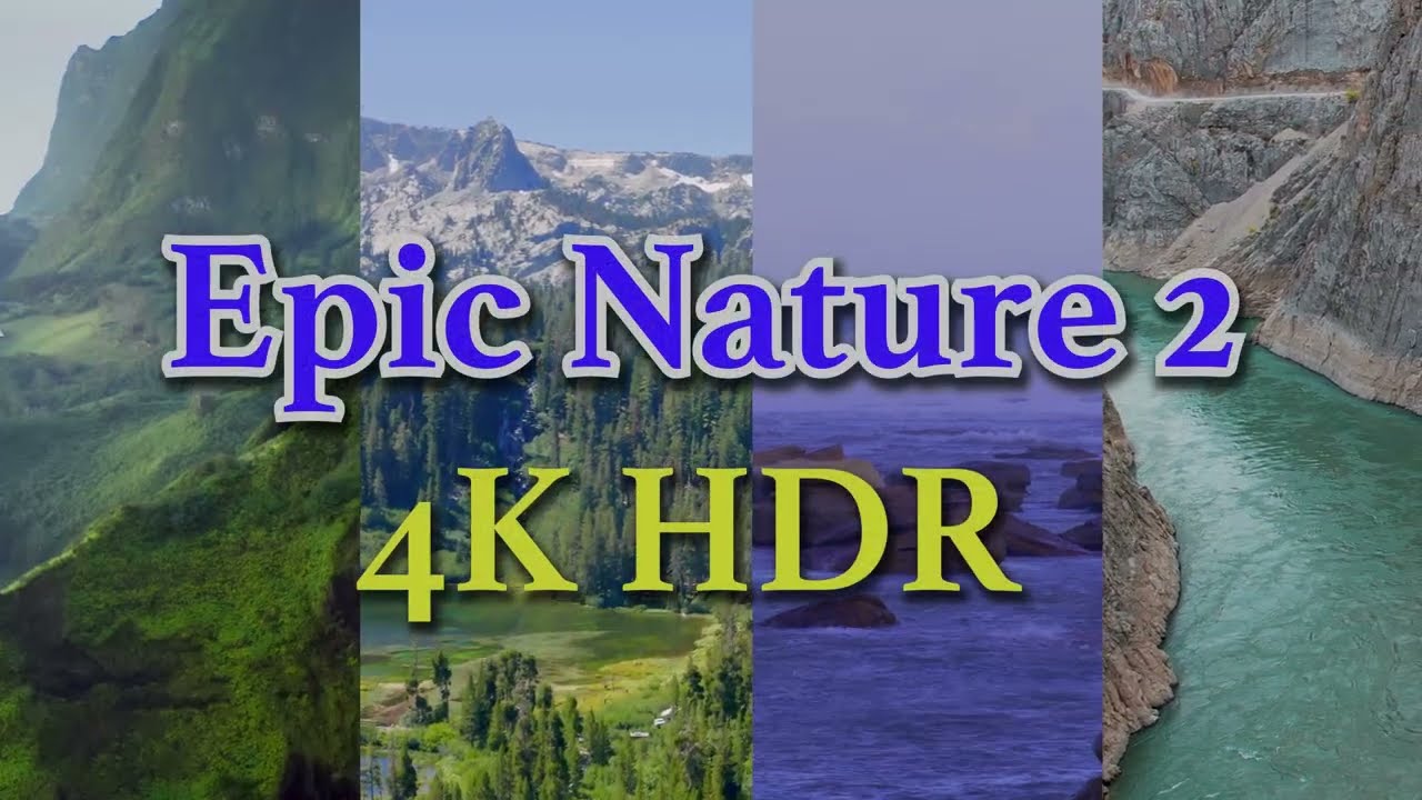 Epic Nature in 4KHDR 🌍 | Mediterranean Coastlines, Iceland Waterfalls & Norway’s Majestic Mountains