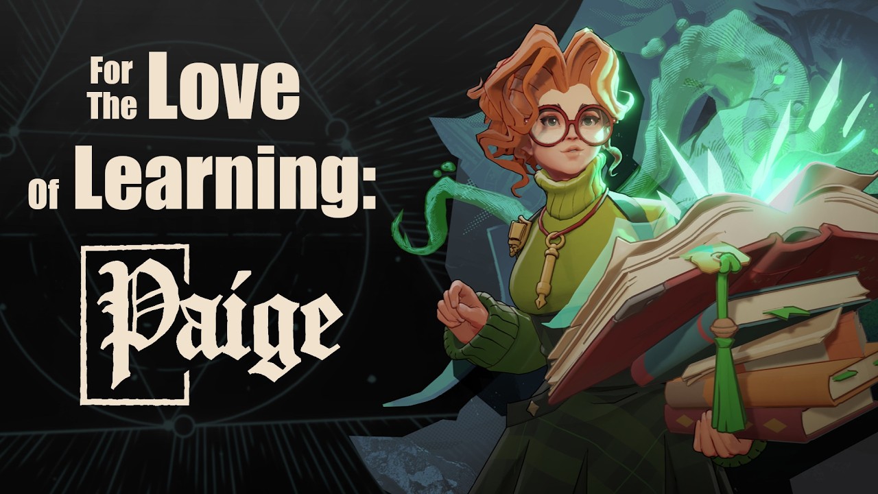 For The Love Of Learning: Paige