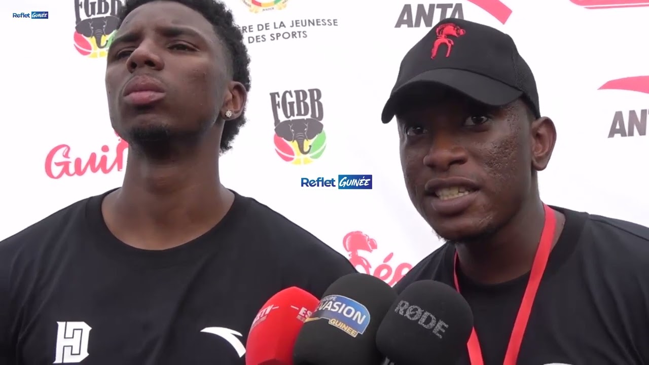 Hamidou Diallo, joueur de Detroit,  à Conakry pour animer un camp de basket-ball
