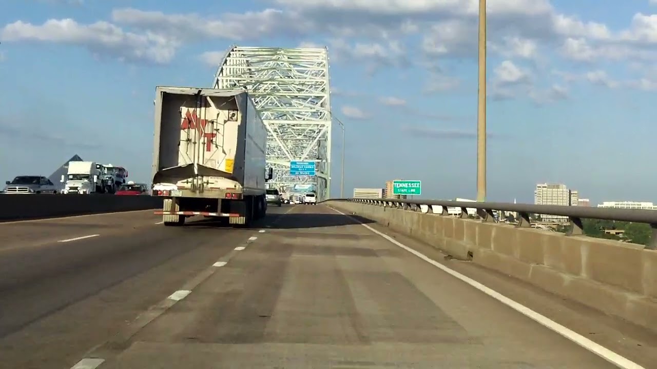 Interstate 40 - Arkansas (Exits 279 to 281) eastbound