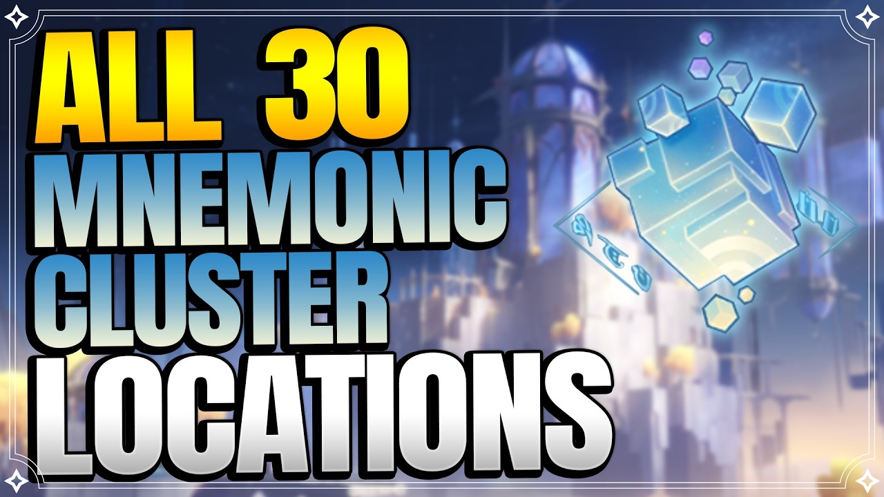 All 30 Mnemonic Cluster Locations in Temple of Space | Memory Factor【Genshin Impact】