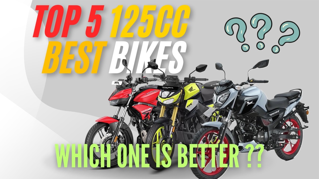 Top 5 Best 125 CC I Mileage, Performance & Price Comparison