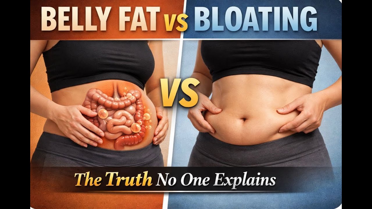 BELLYFAT VS BLOATING