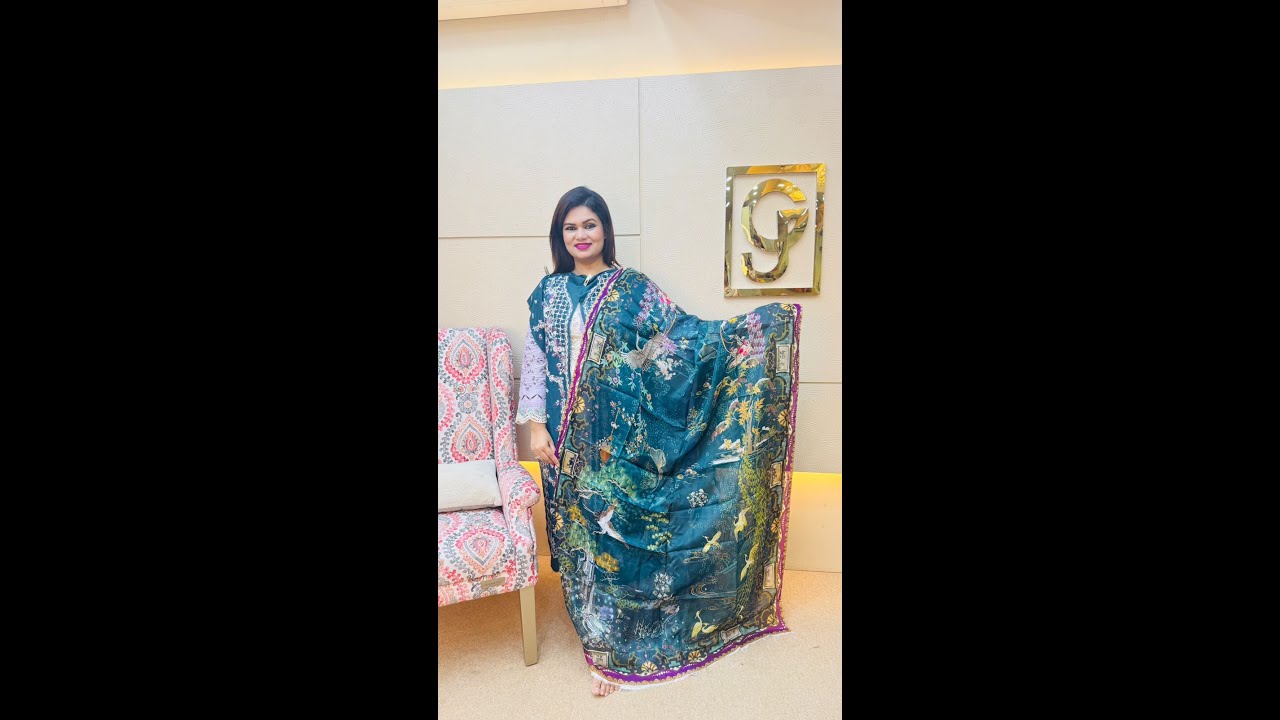Kanwal Malik Zaina Unstitched lawn collection, 2025