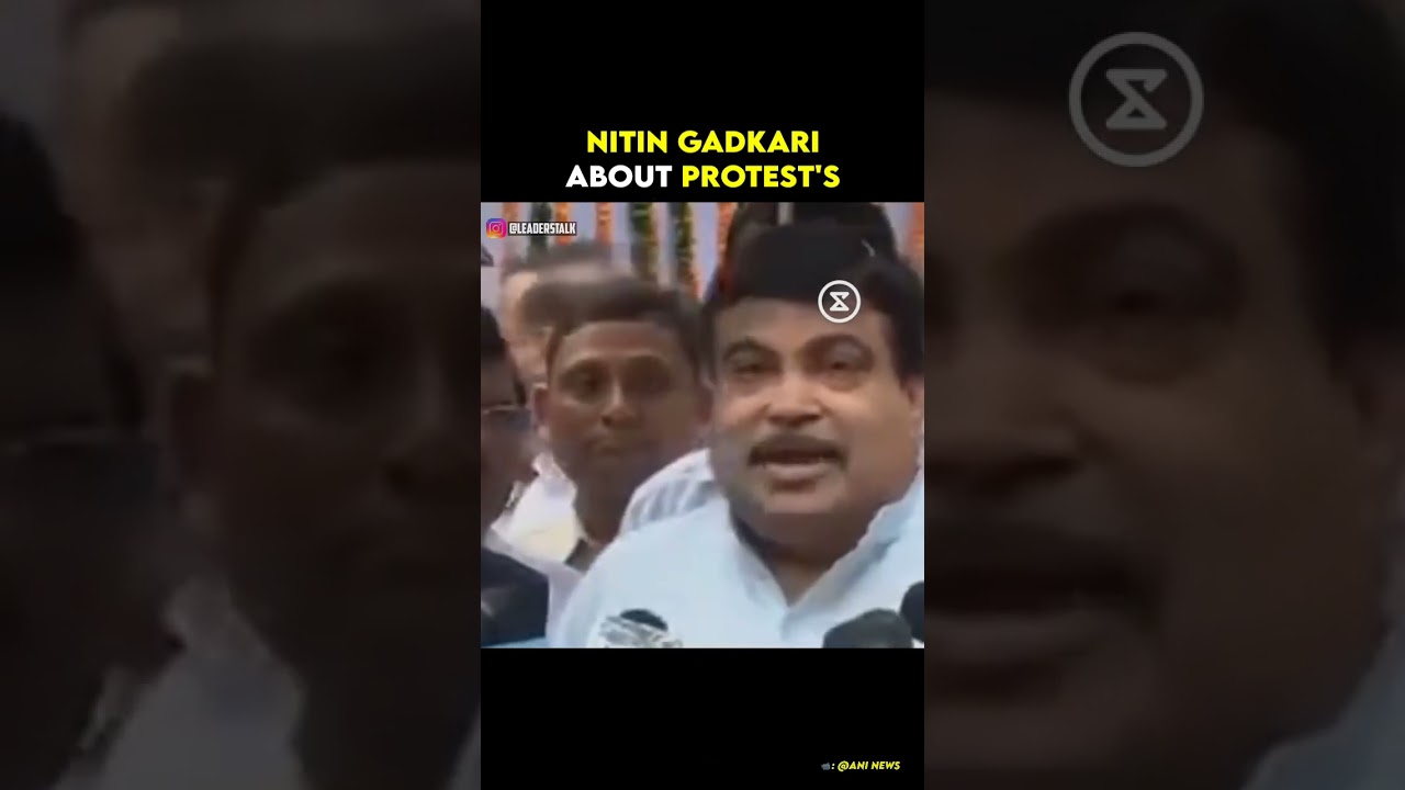 'IT'S FUNDAMENTAL RIGHT'🇮🇳 | ft. Nitin Gadkari#nitingadkari
