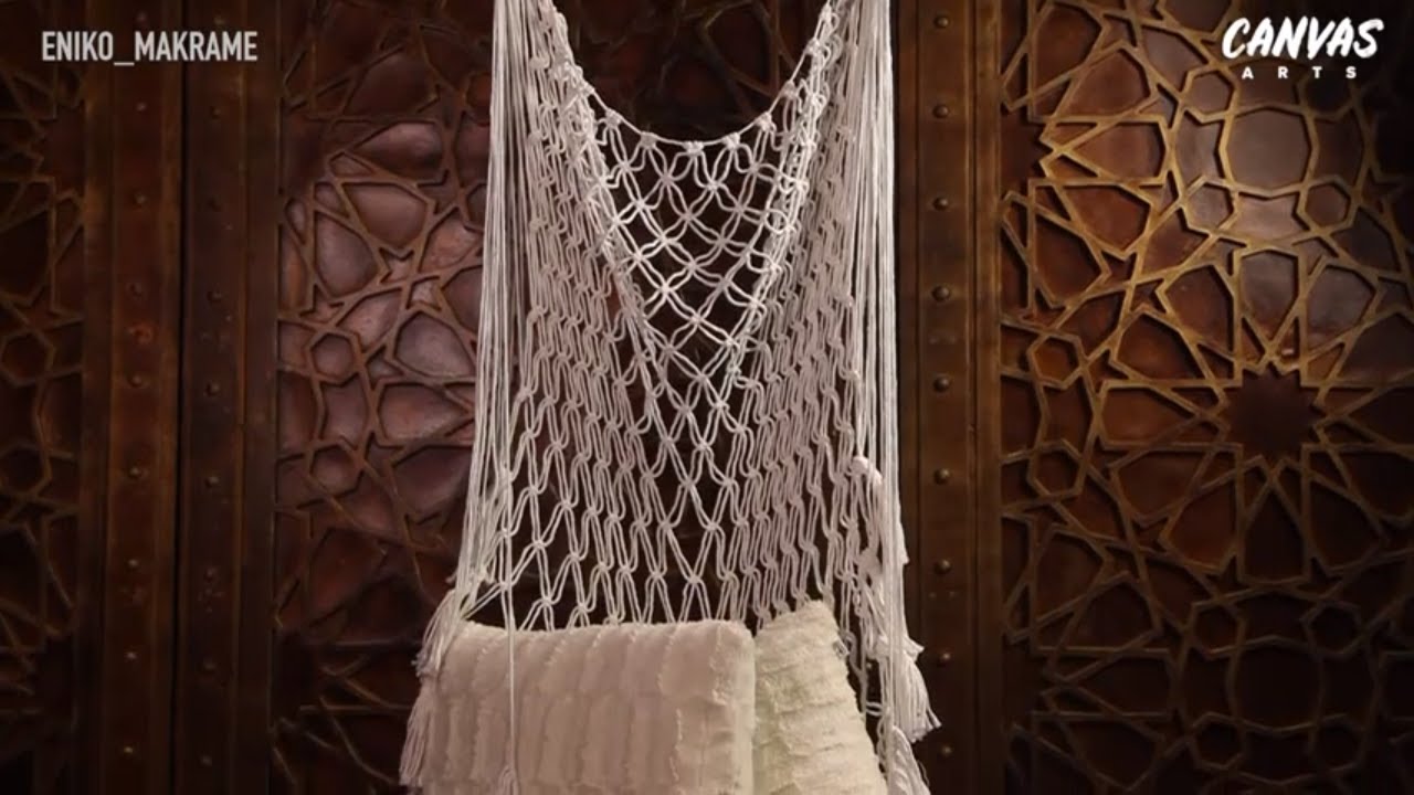 DIY Rope Swing Macrame Chair Tutorial