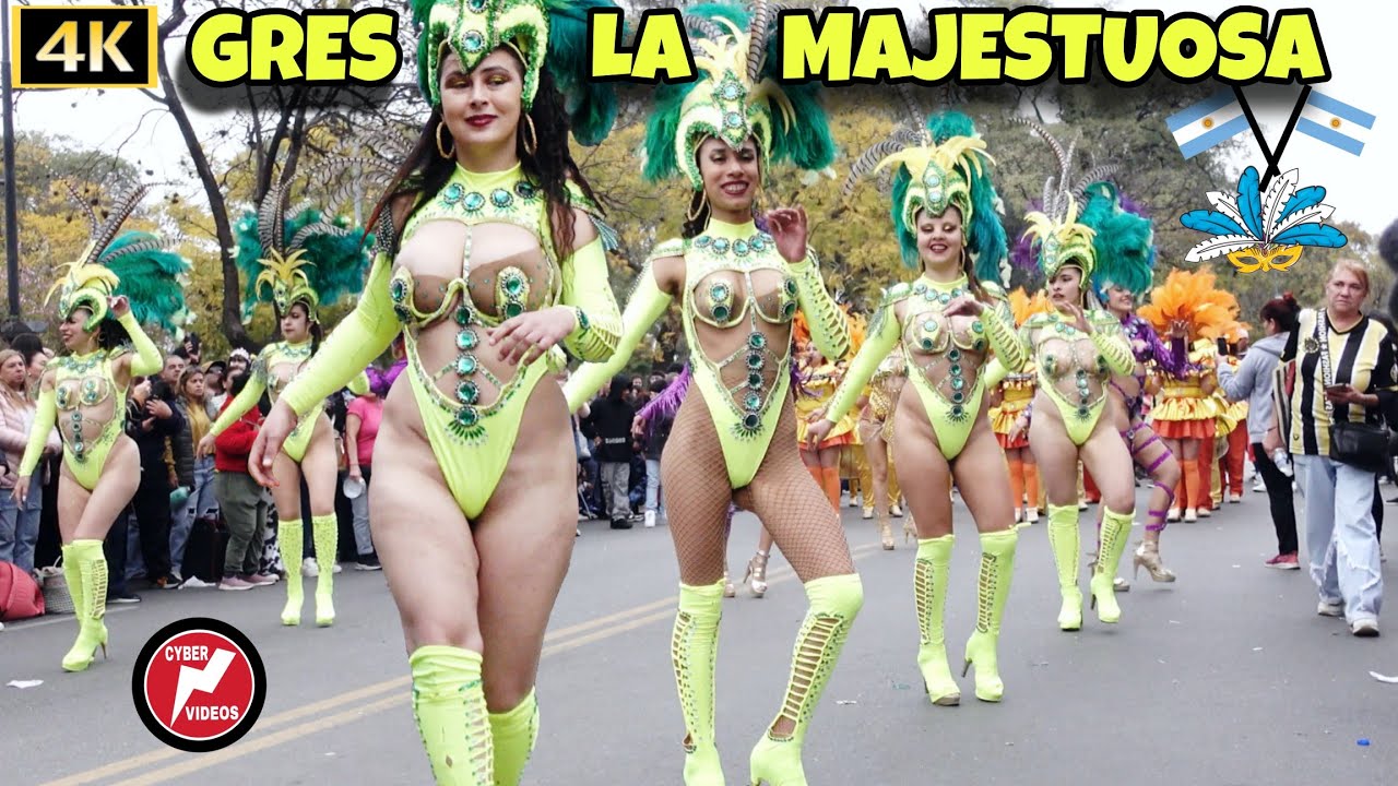 SHOW DE COMPARSAS 🥁 CARNAVAL DE INVIERNO 2025 😮 GRES La Majestuosa 4k