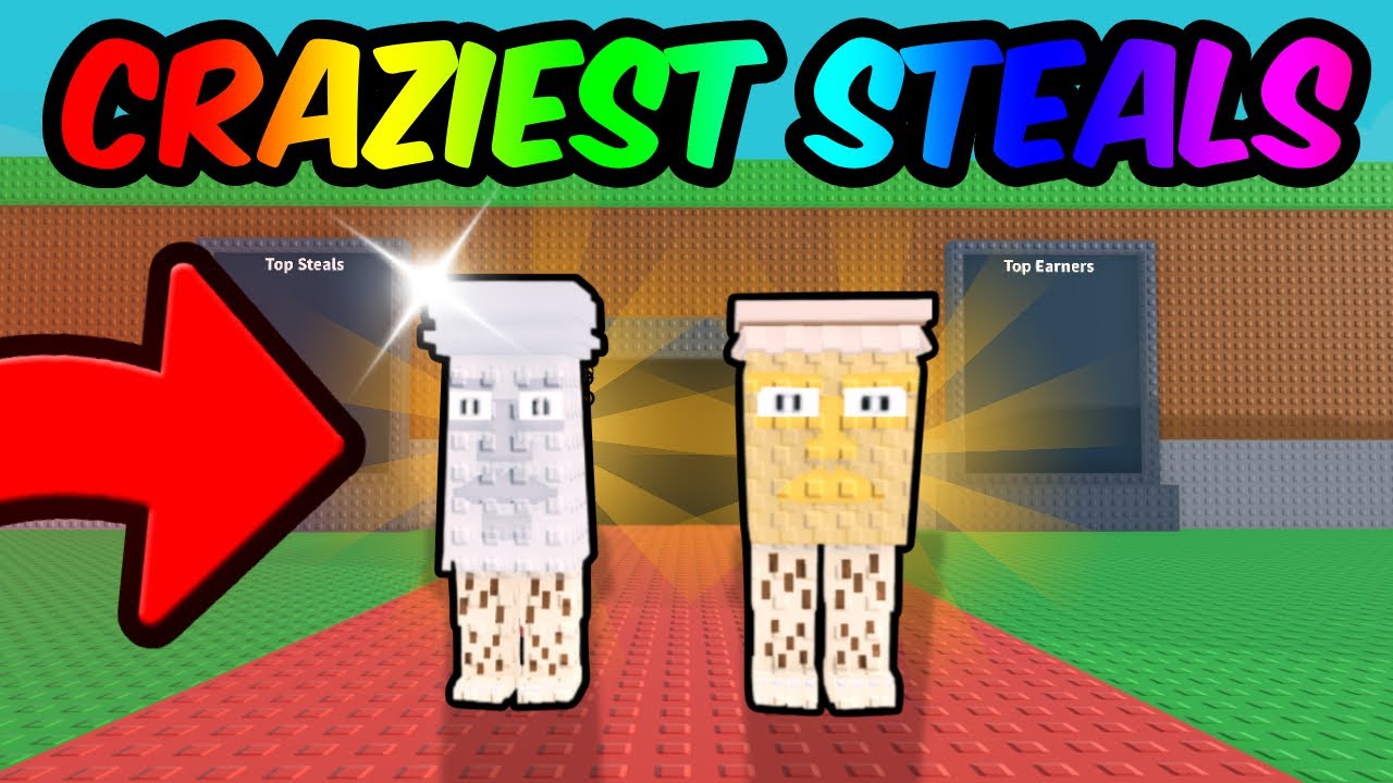 THE CRAZIEST STEALS IN THE STEAL A BRAINROT CHRISTMAS UPDATE!