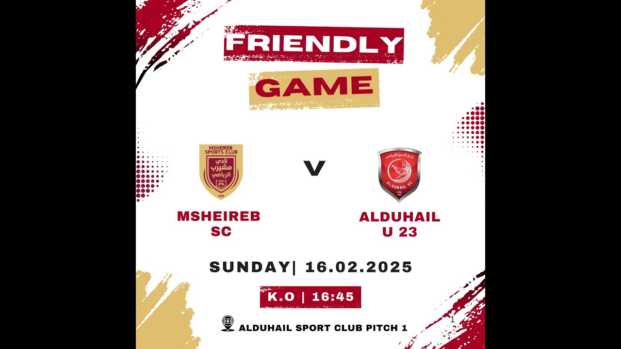 MSHERIEB SC VS AL DUHAIL U23 FULL MATCH @Foo #qatarleague #soccerhighlights #footballshorts