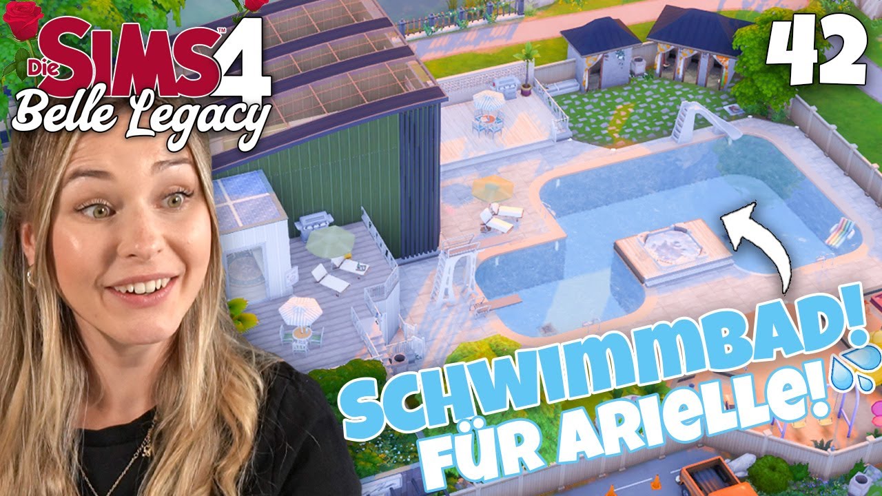 Das sind die SCHÖNSTEN Schwimmbäder in der Galerie! - Die Sims 4 Belle Legacy Part 42 | simfinity