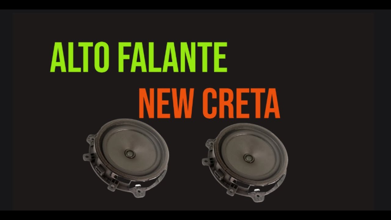 Alto Falantes New Creta.