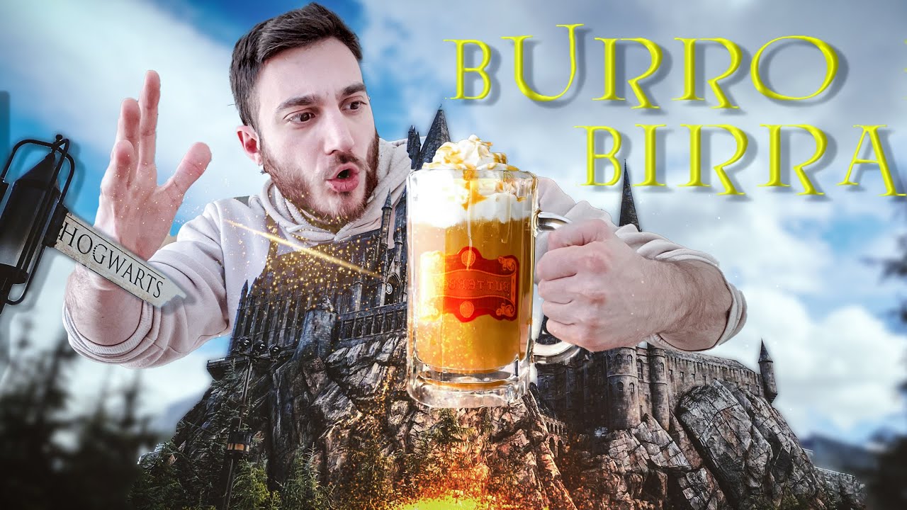 Come fare la BURRO BIRRA - Replico ricetta di HARRY POTTER ⚡️