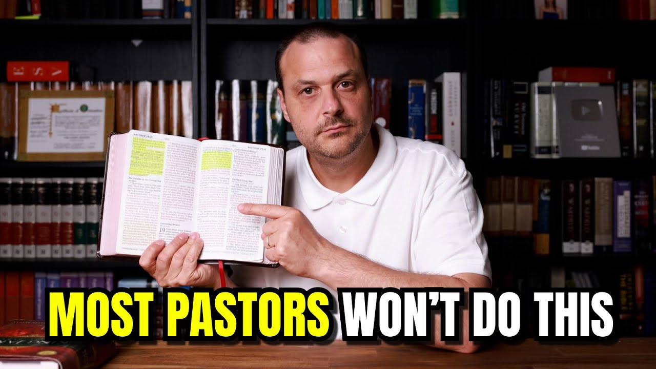 Most Pastors Refuse to Do This&hellip; (But Scripture Says They Should)