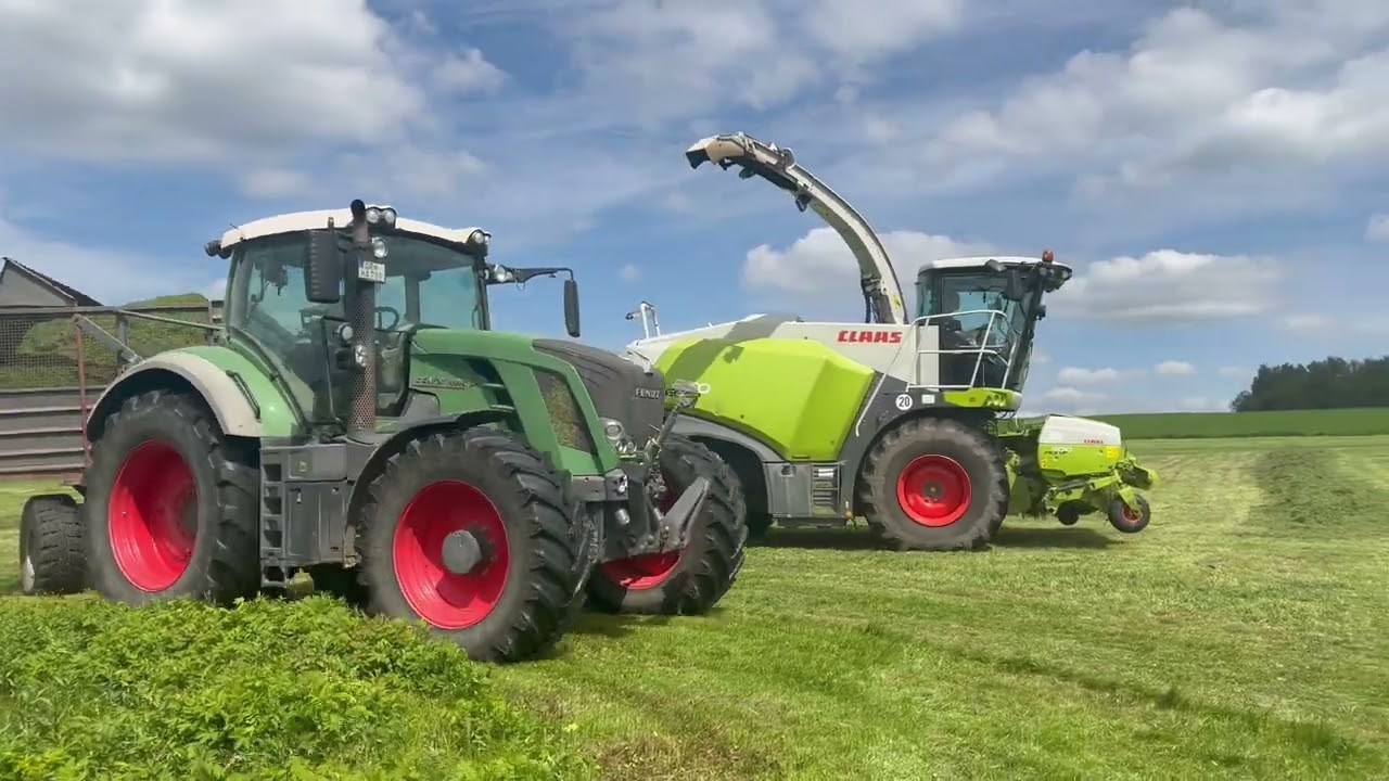 Senáže 2024 | 3x Fendt 828, Fendt 942, Claas jaguar 850 |