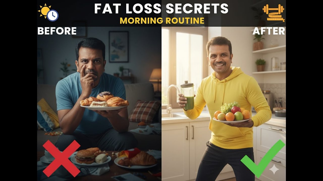 ⚡ Fast FAT LOSS in 21 Days 💪 | வீட்டிலேயே Weight குறைய Tips 🥗 | WELLNESSWONDERTAMIL 🌿