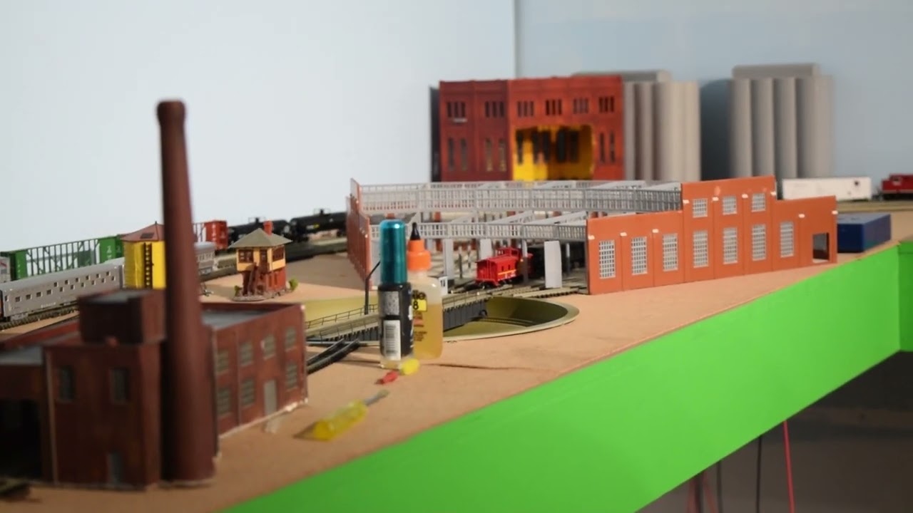 N scale American Layout in progress
