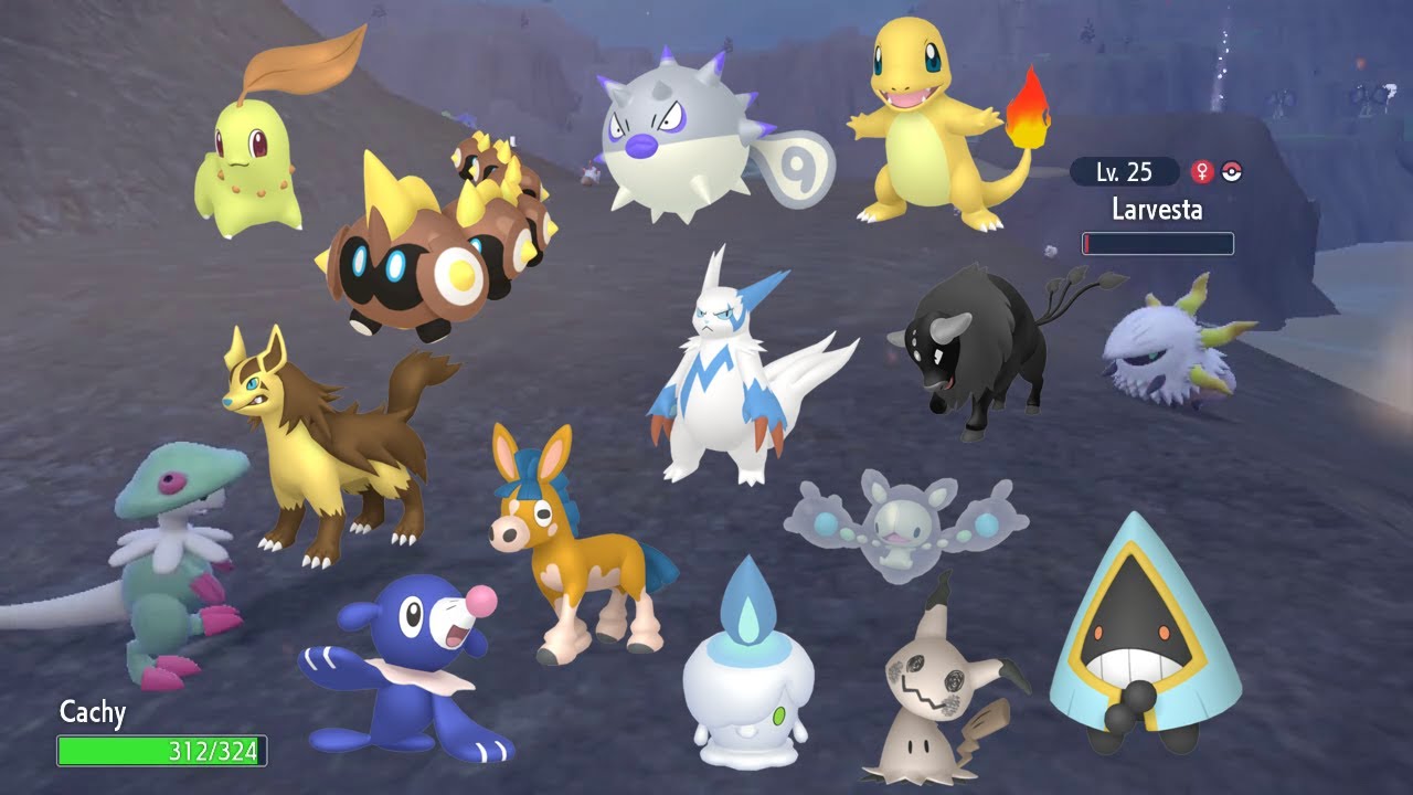 Pokemon Scarlet - Shiny Compilation (2024-2025)