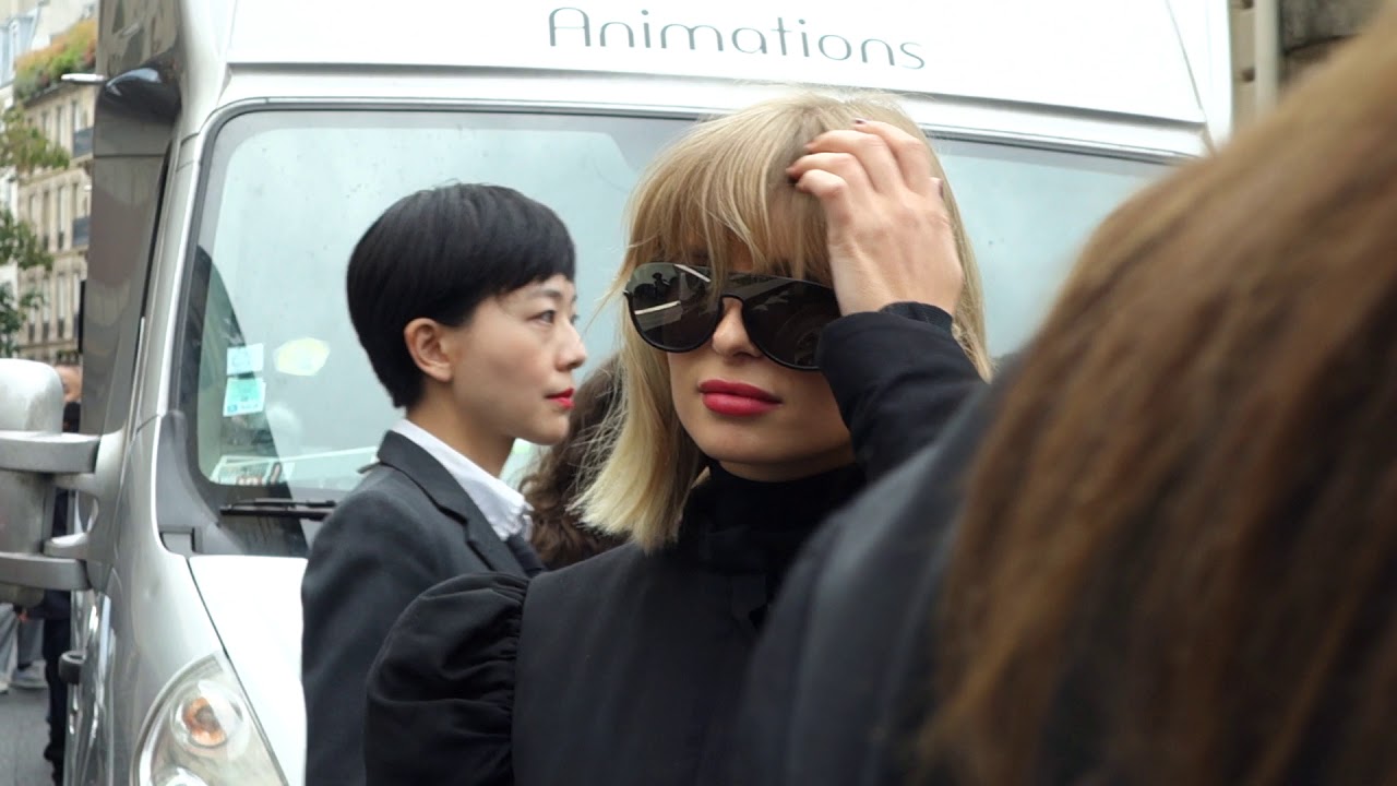 XENIA ADONTS ATTENDING THE THOM BROWNE FASHION SHOW IN PARIS 2019.09.29 by Nowayfarer