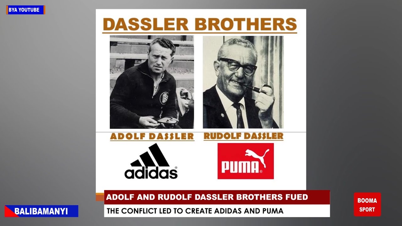 Adolf ne Rudolf Dassler abatandiisi ba PUMA ne ADIDAS n'engeri gy'ebayawukanamu -PART 1 #Balibamanyi