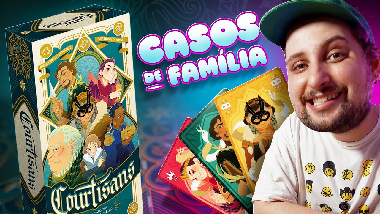 Courtisans - Um jogo de INTRIGA e muita TRETA! - Regras Rápidas & Review