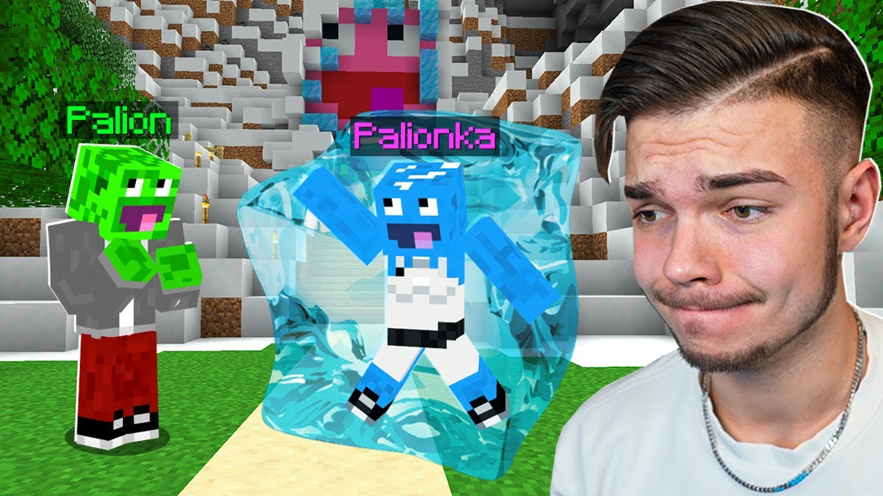 PALIONKA ZAMARZŁA w Minecraft! (TRAGEDIA)