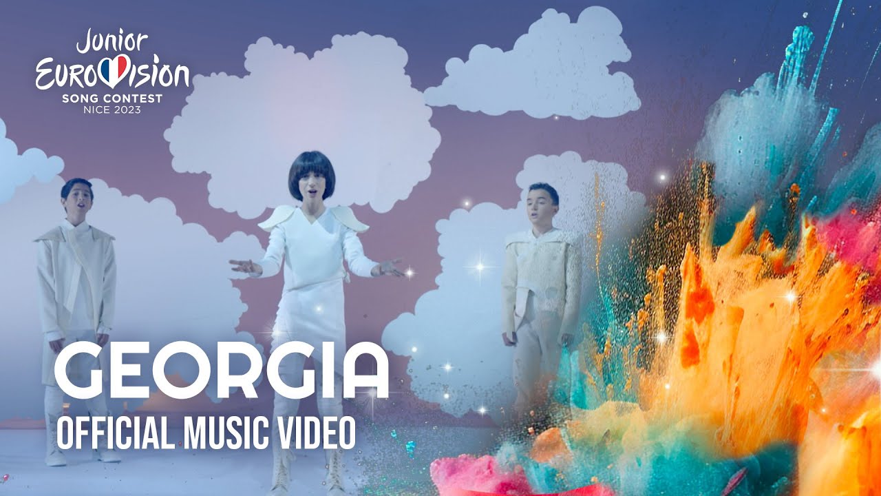 Anastasia & Ranina - Over The Sky | 🇬🇪 Georgia | Official Music Video | Junior Eurovision 2023