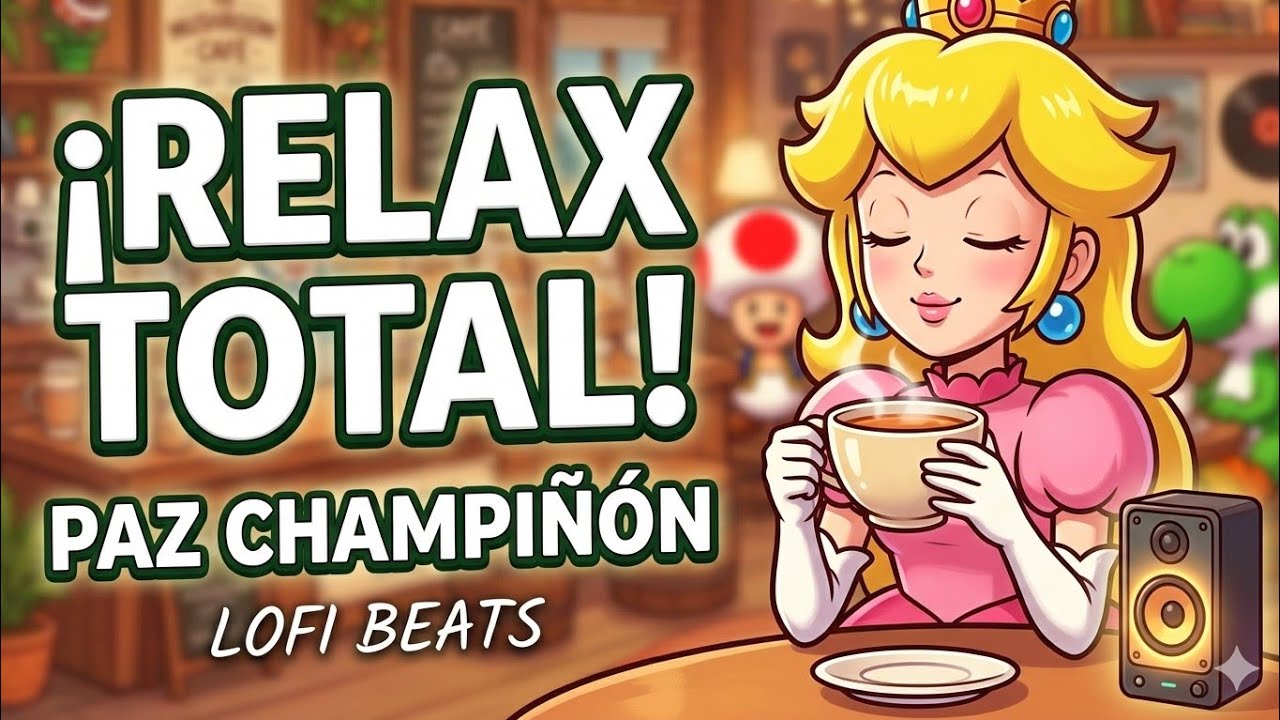 The Mushroom Café 🍄 | Mario & Friends Lofi Beats (Animal Crossing Style)