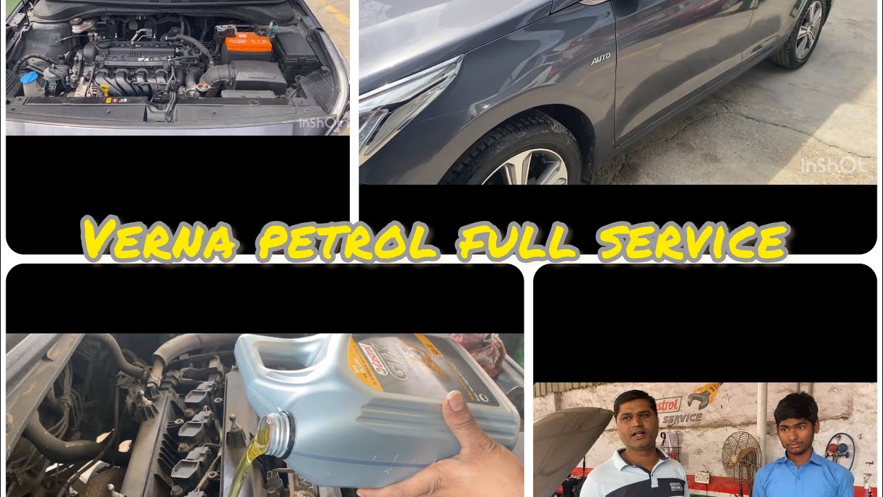 Verna petrol full engine service