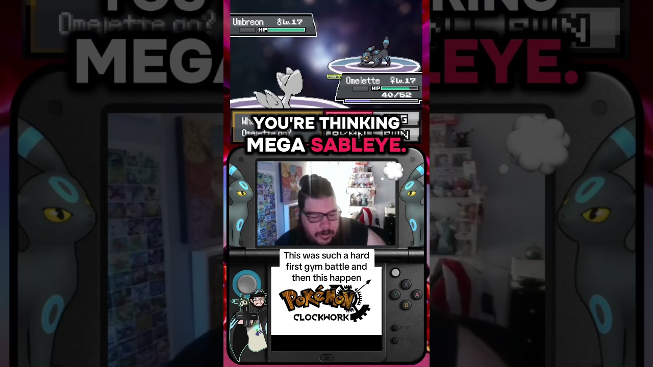 This first gym battle was hard. 