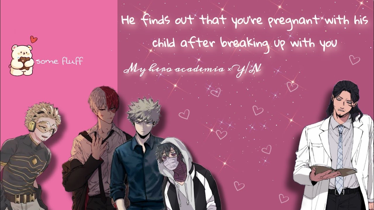 He finds out that you're pregnant after breaking up with you