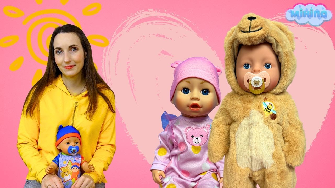 Граємо з ляльками Бебі Борн  українською | Baby Born у дитячому садочку