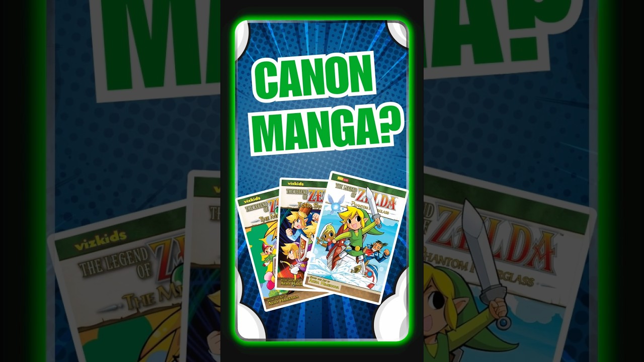 Why the Zelda Manga are not canon. #zelda #nintendo #link #twilightprincess #gaming