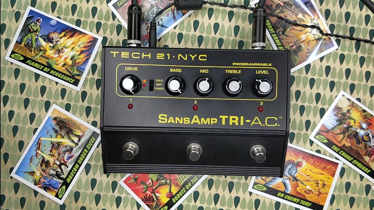Tech 21: Sansamp Tri-AC - On Bass | Amateur Effects Reviews