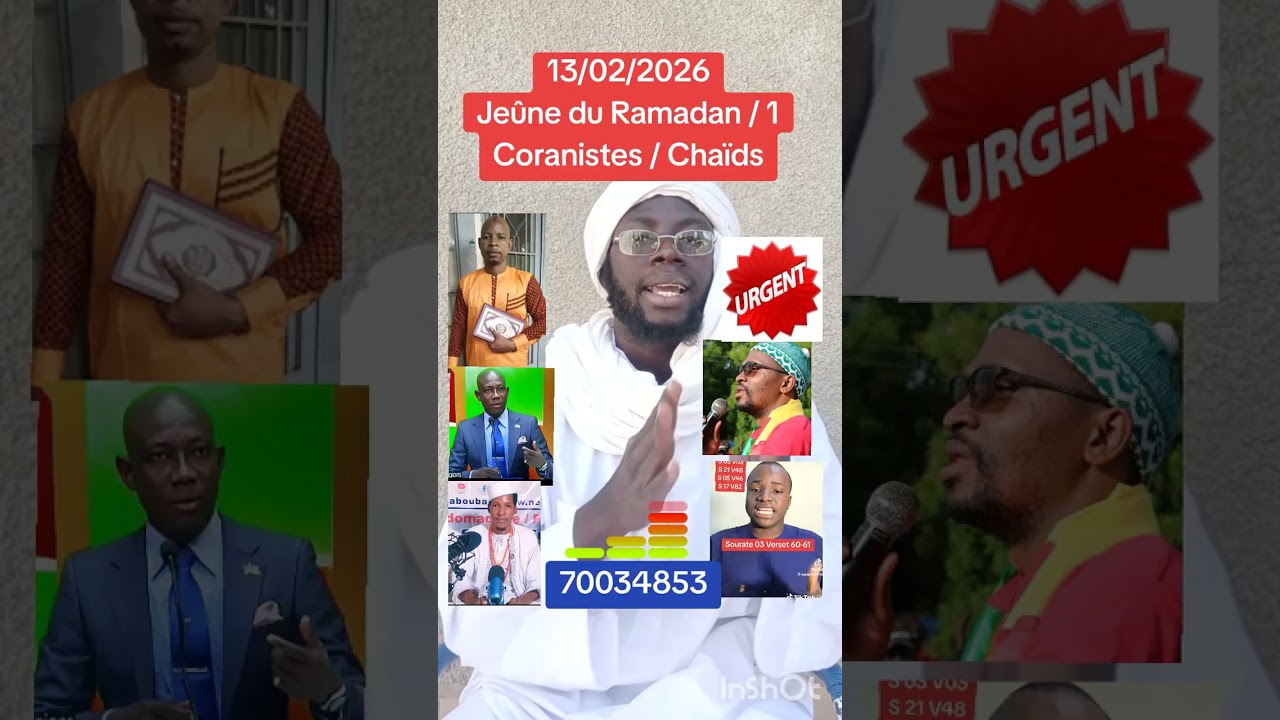 Oustaz Berthé, Ptie 1 / Jeûne du Ramadan / Coranistes / Chaïds