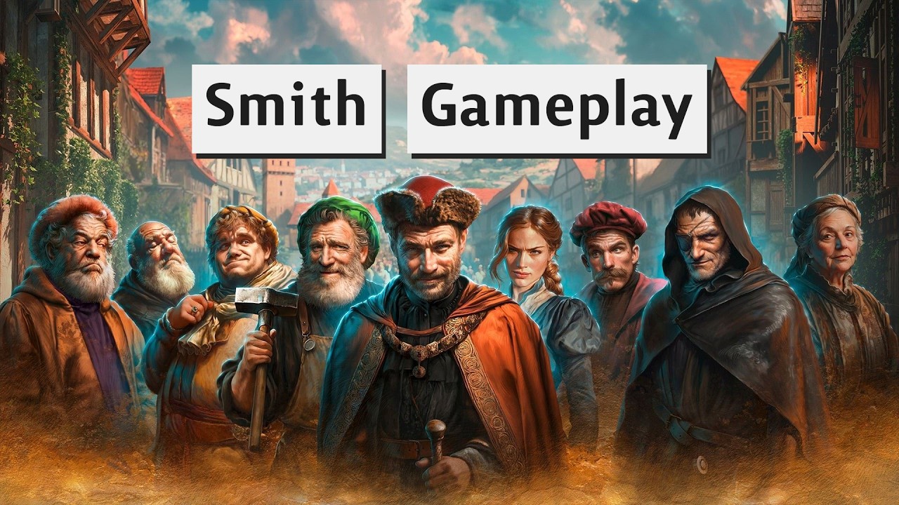 The Guild - Europa 1410 Demo - Smith Gameplay