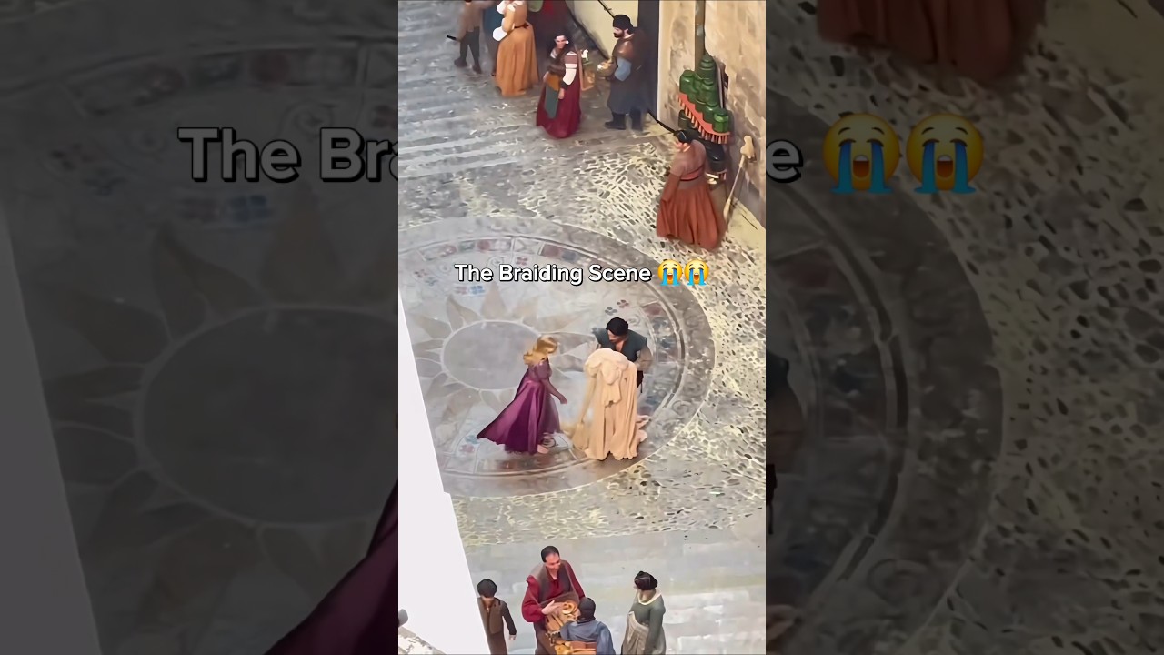 Flynn and maximus 😭✌️ #tangled #rapunzel #fy #disney #fyp #shorts #trending #liveaction #movie