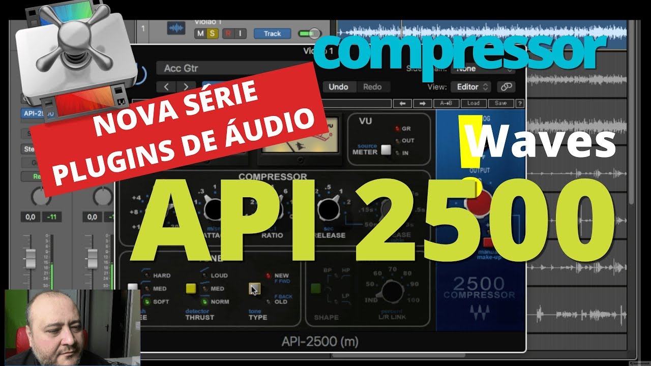 API 2500 Compressor Plugin - Drum Bus Compressor, Vocals, Mastering