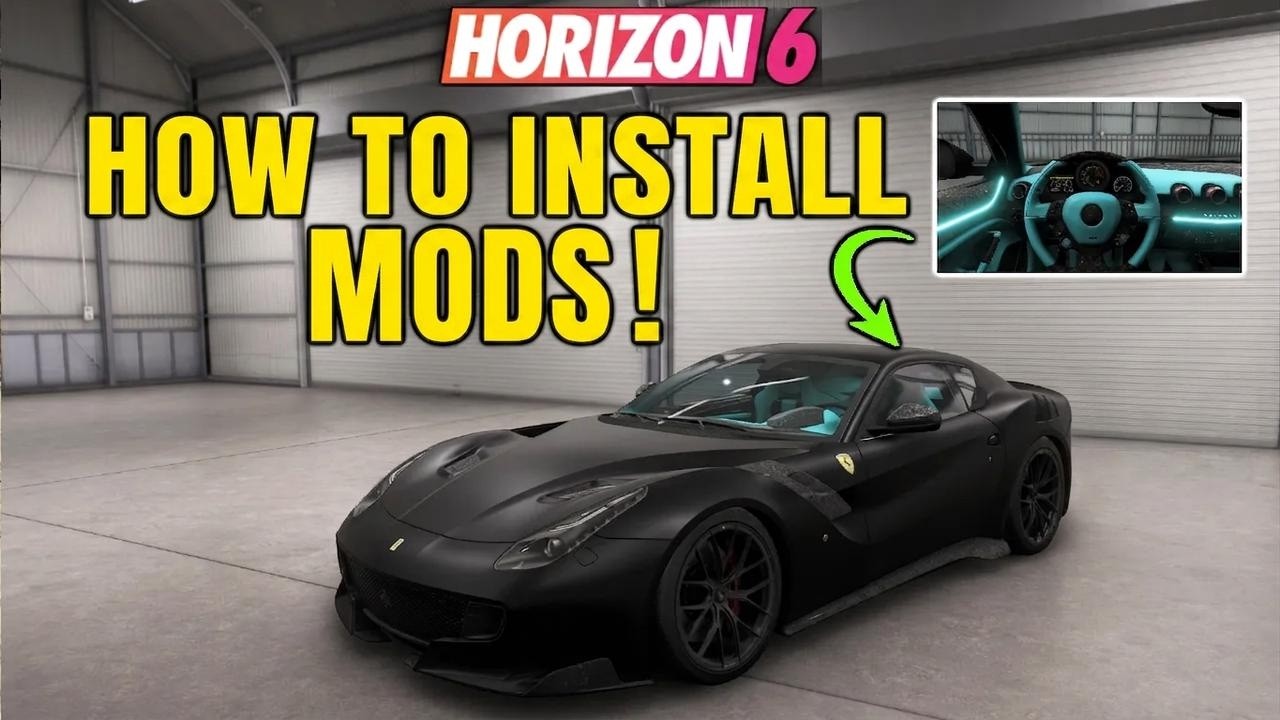 FORZA HORIZON 6: How to Install Mods for Better Graphics, Custom Cars, Neon Lights & More