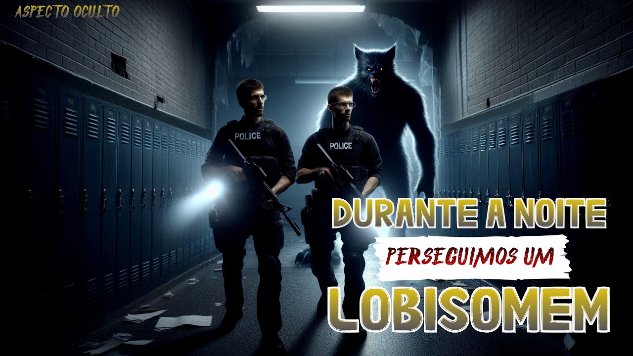 DURANTE A PATRULHA NOTURNA VIMOS  UM LOBISOMEM [RELATO DE LOBISOMEM] #lobisomem #relatosbizarros