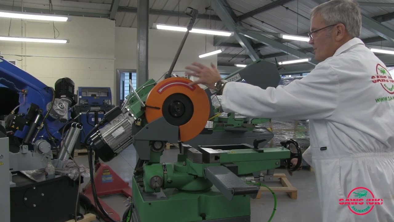 Pedrazzoli Super Brown 2000 MRP - Compact Cold Saw with Pneumatic Vice