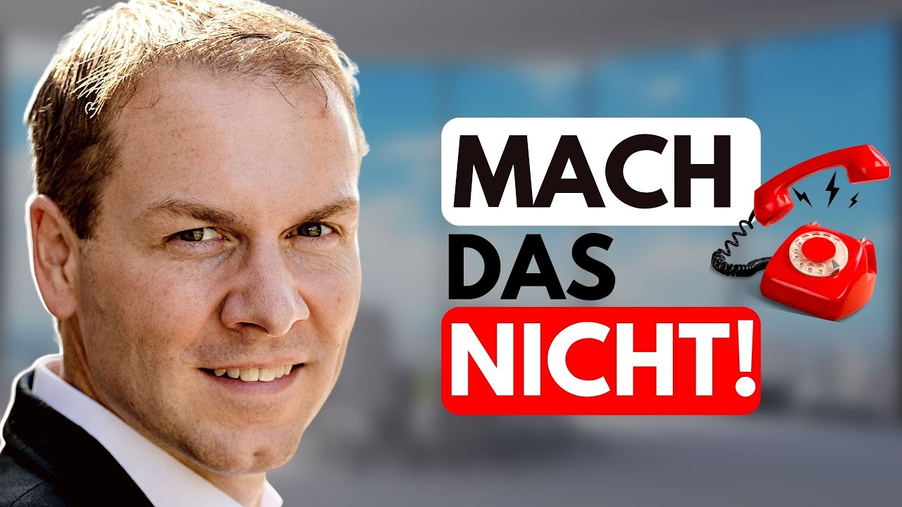 Vermeide diese Fehler bei der Kaltakquise! (Praxistipps)