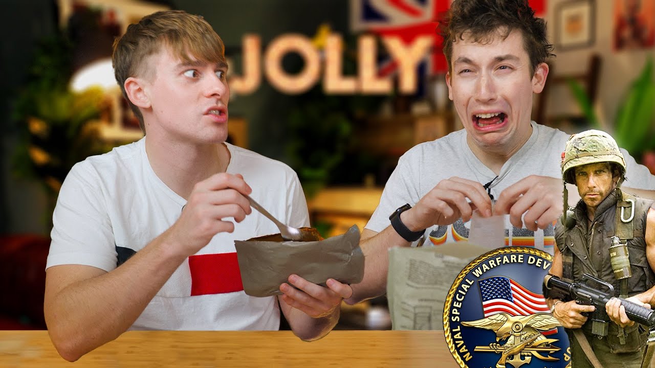 Британцы пробуют пайки «Морских котиков» США!!