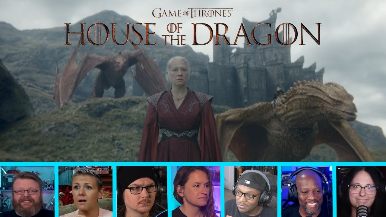 Reactors Reacting to Rhaenyra Baiting Aemond and Vhagar | House of the Dragon S02E07