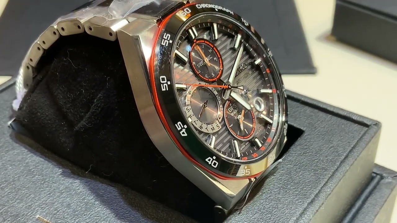 Распаковка и обзор часов Seiko Astron Limited Edition Solar GPS SSH183