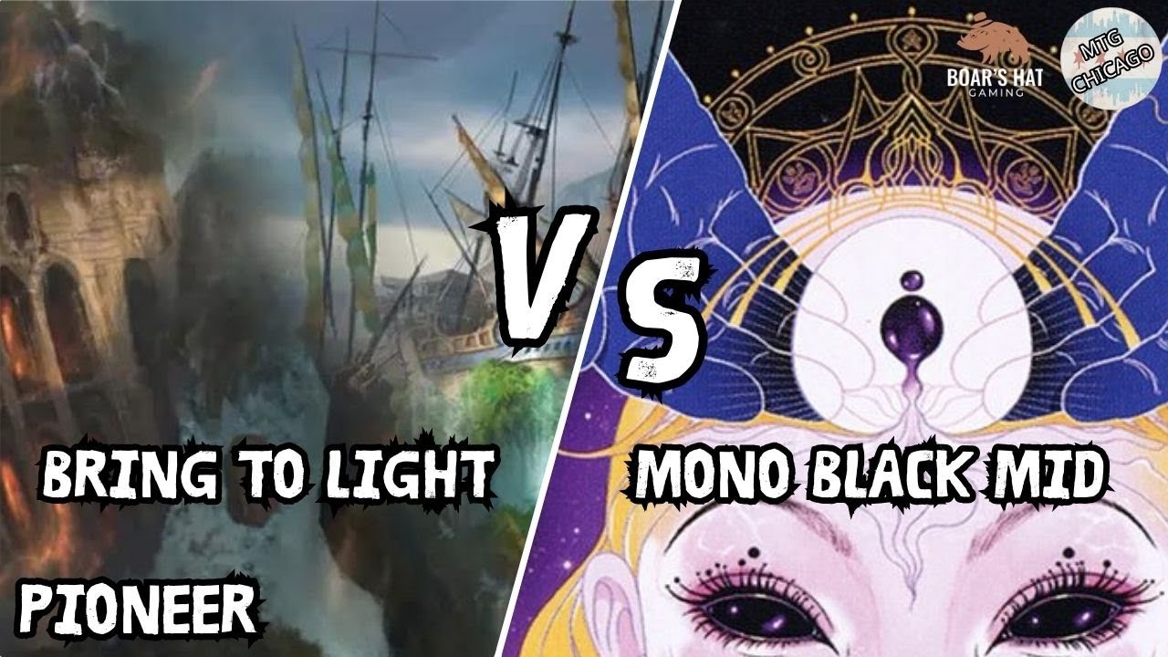 Bring To Light VS Mono Black Midrange [MTG Pioneer]